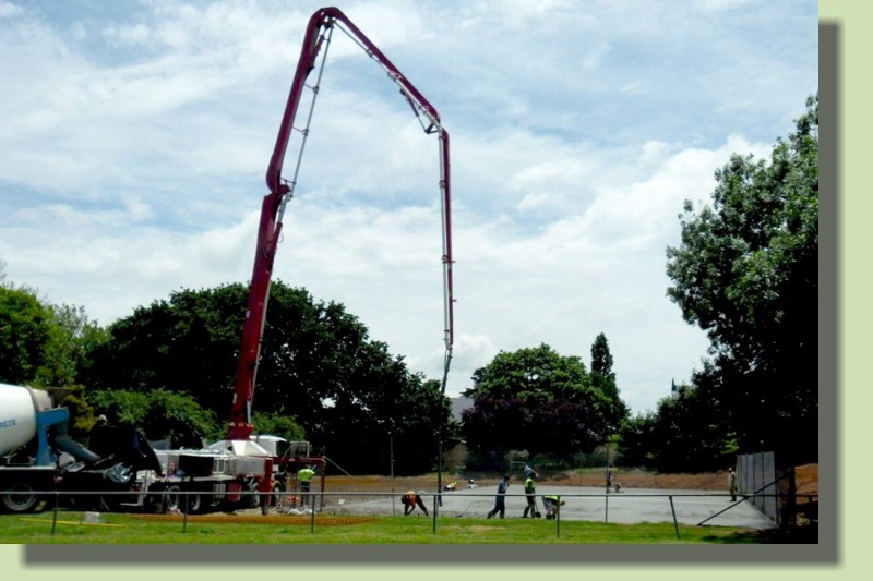 Pole erection
